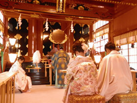 神前結婚式2